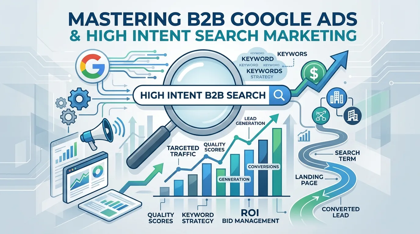 B2B Google Ads Strategy 2026: High-Intent Lead Gen & ROI Guide